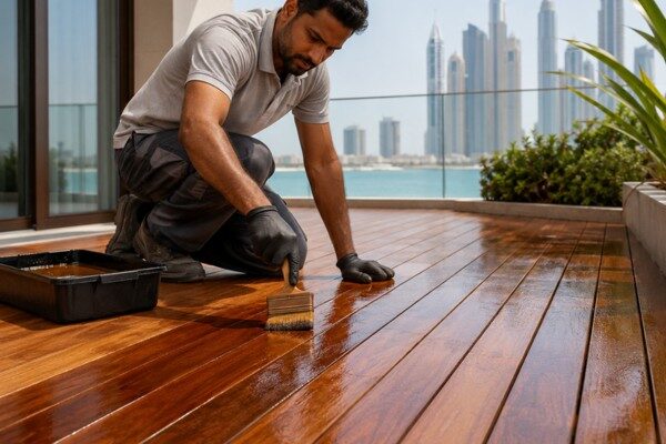 Protect and enhance your wooden deck with professional staining, sealing, and finishing services that improve resistance against weather conditions, moisture, and daily wear.