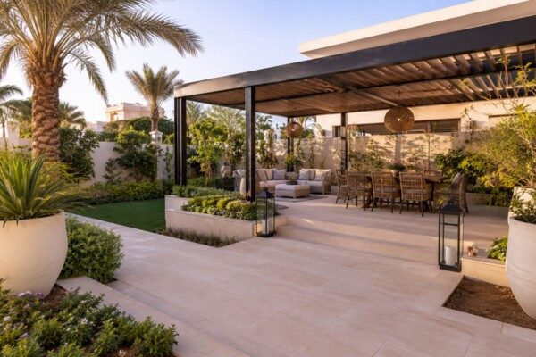 Enhance your property with functional outdoor areas, including seating spaces,  walkways, decorative features, and landscaped areas.