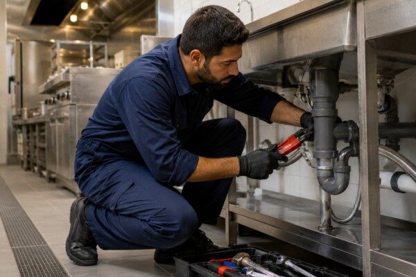 Prevent operational disruptions with professional plumbing support, including leak repairs, drainage solutions, pipe maintenance, fixture repairs, and water system checks.