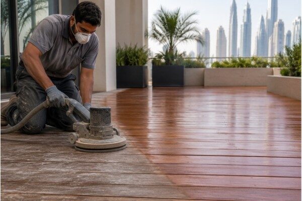 Refresh old and worn wooden surfaces with Dubai wooden surface renewal solutions that improve appearance, remove damage, and restore the original beauty of your wood.