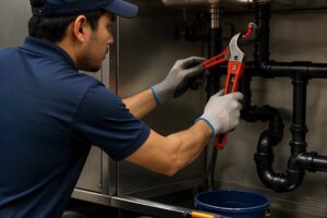 restaurant kitchen plumbing img
